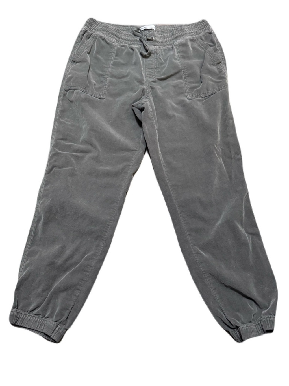 Sonoma Gray Corduroy Joggers Cotton Junior Size M